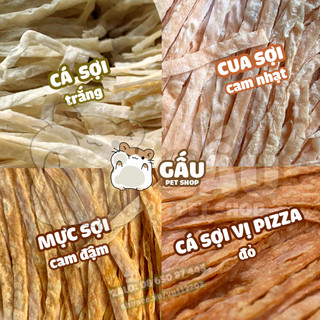 Cá sợi / Cua sợi / Mực sợi cho Hamster