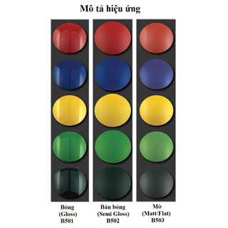 Topcoat sơn phủ bảo vệ mô hình gốc nước