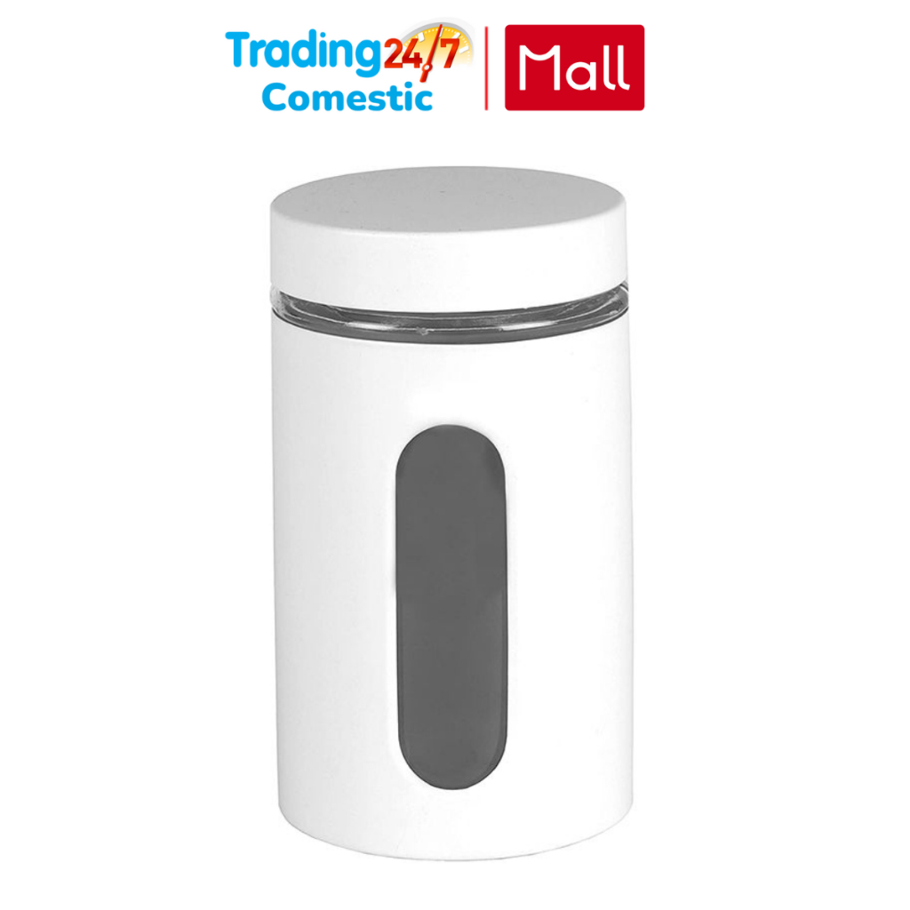 ( Nhật Bản ) Hũ thủy tinh đựng thực phẩm Pearl Metal 1L hàng chuẩn Nhật - Kokubo