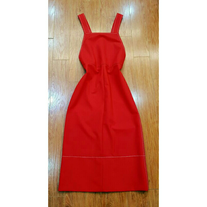Yếm váy đỏ sz XL