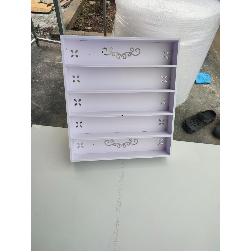 Kệ để sơn làm nail, kệ nail hình chữ nhật 54x60cm