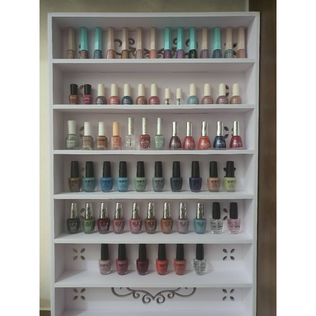 Kệ để sơn làm nail, kệ nail hình chữ nhật 52x80cm