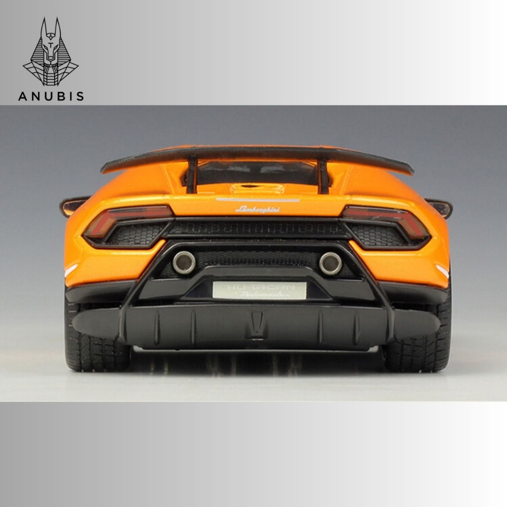 Mô Hình Xe Ôtô Kim Loại 1/24 Siêu Xe LAMBORGHINI HURACAN PERFORMANTE Sẵn Đế Để Trưng Bày
