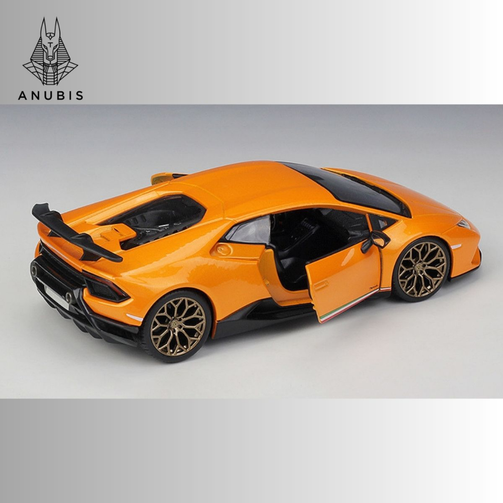 Mô Hình Xe Ôtô Kim Loại 1/24 Siêu Xe LAMBORGHINI HURACAN PERFORMANTE Sẵn Đế Để Trưng Bày