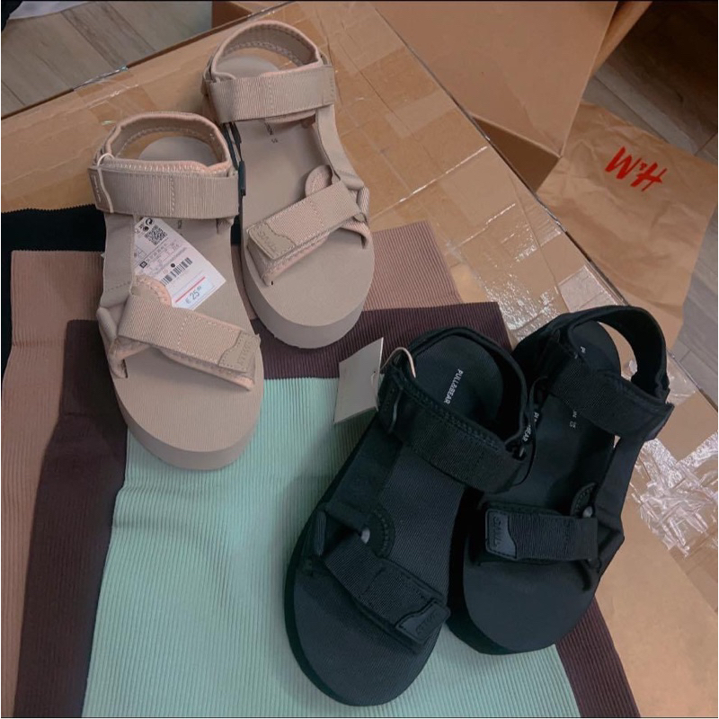 Giày Sandal Pull&Pear Đế Bánh Mỳ CHINH HANG