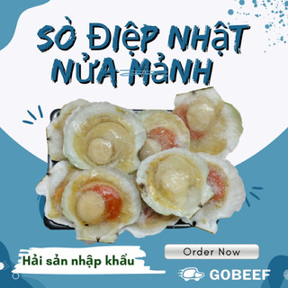Sò điệp nhật nửa mảnh 1kg | giao hoả tốc hcm