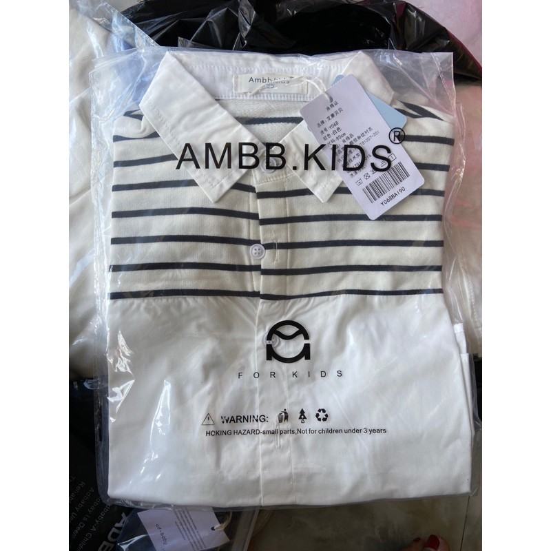 Áo sơmi cho bé trai hãng ambb kids size 90-150.Hàng quảng châu cao cấp 100%