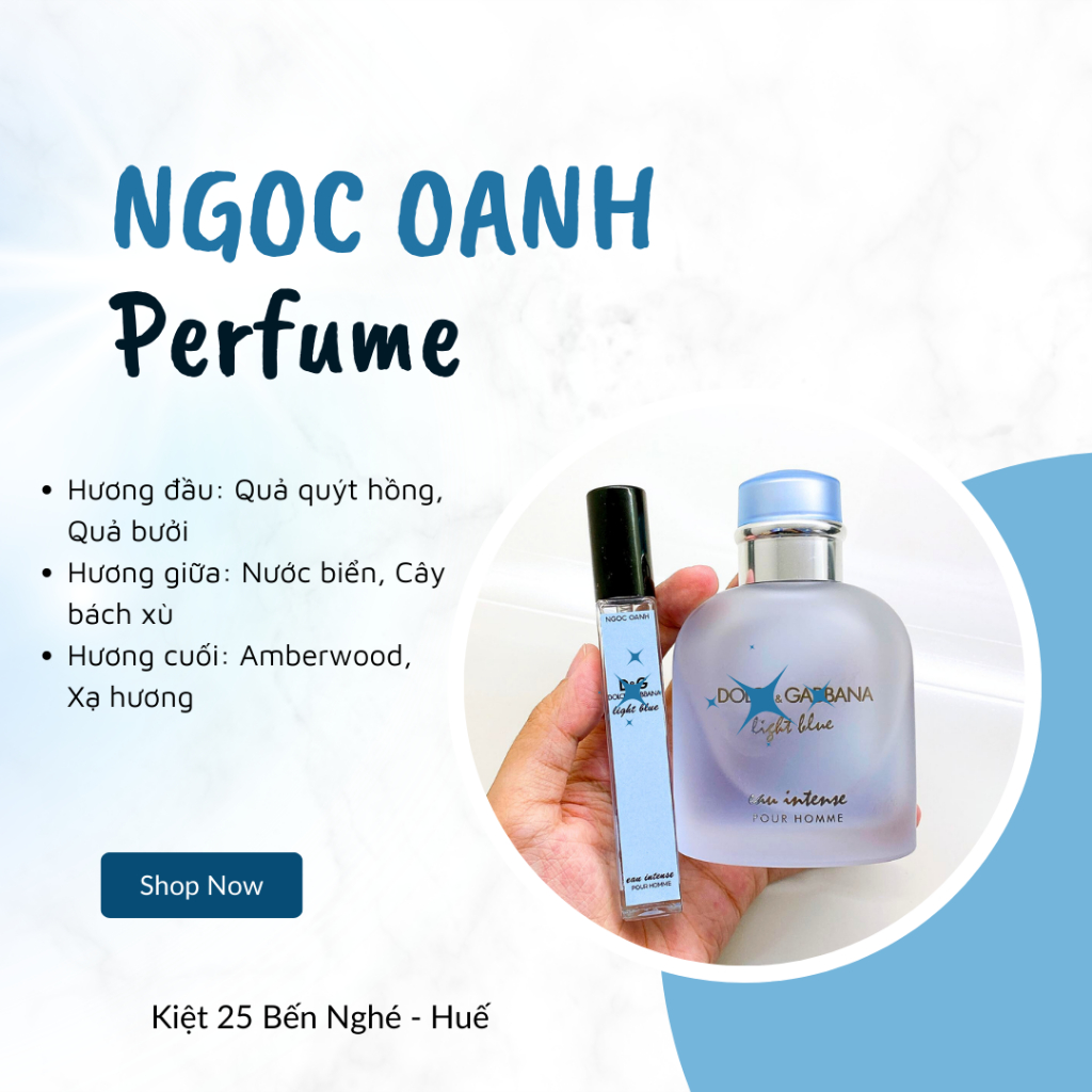 Nước hoa chiết 10ml chính hãng