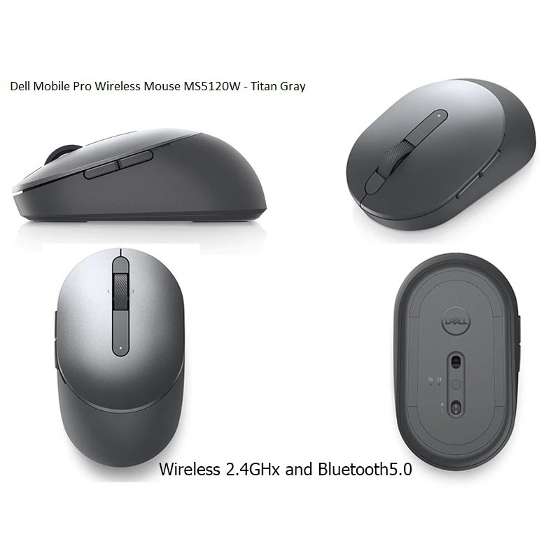 Chuột không dây Dell Mobile Pro MS5120W Chính Hãng