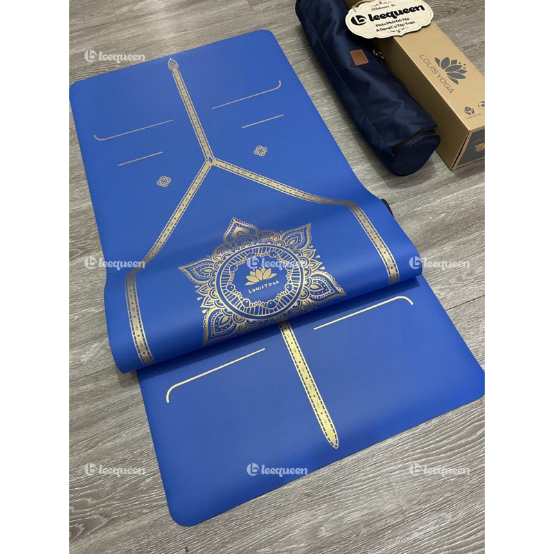 Thảm định tuyến Louis Yoga ASANA, TPE tặng kèm túi cao cấp