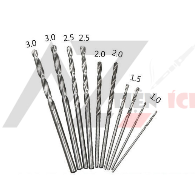 Dụng cụ khoan tay và bộ mũi khoan mini