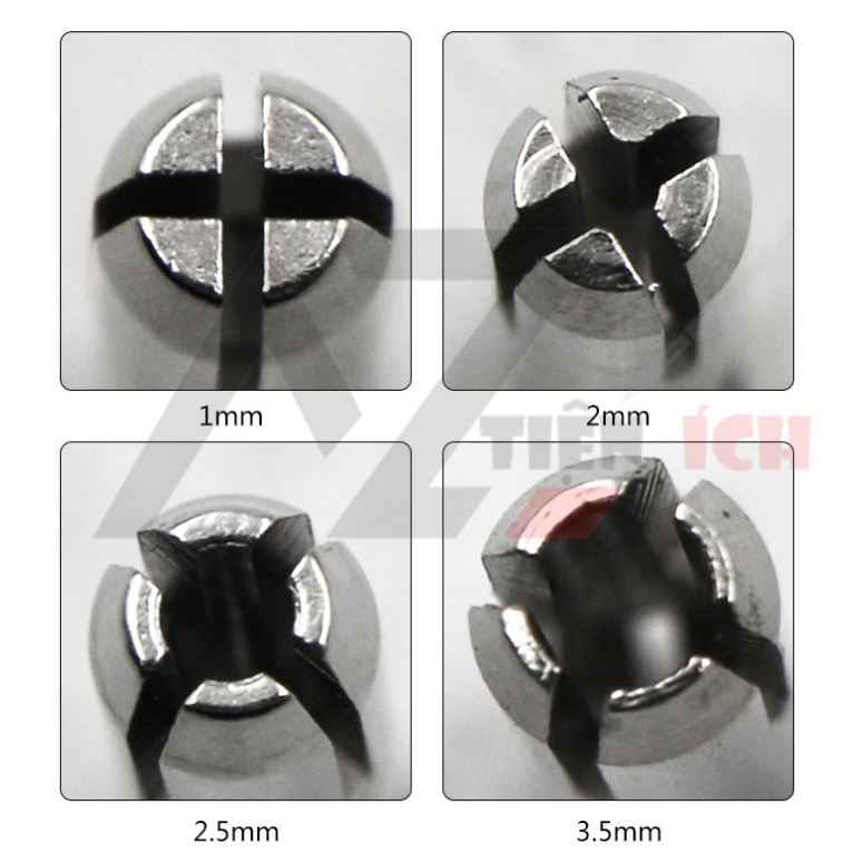 Dụng cụ khoan tay và bộ mũi khoan mini