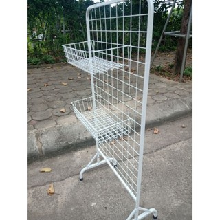 COMBO 2 GIỎ CÀI LƯỚI SẮT TRANG TRÍ (KT 40*20*10cm)