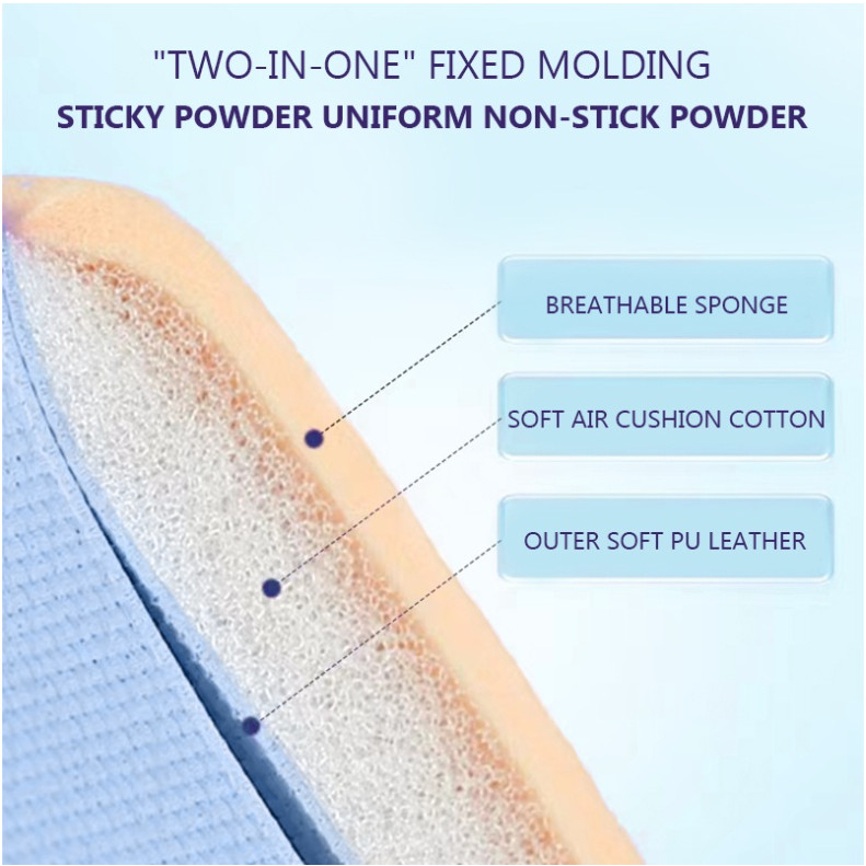 Mút Trang Điểm Mini Hình Giọt Nước Đeo Ngón Tay Dùng Để Dặm Che Khuyết Điểm