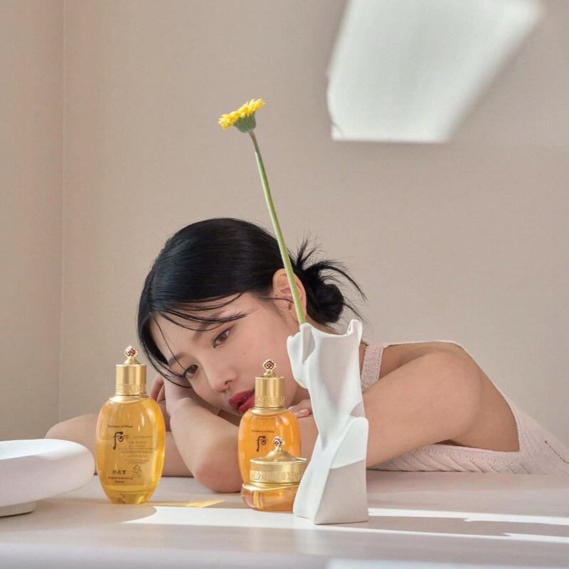 5 chai nước hoa hồng Whoo vàng chống lão hoá sáng mịn da dưỡng ẩm sâu cho da