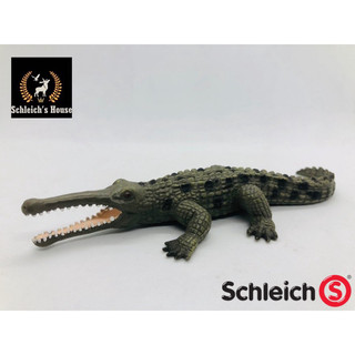 Mô hình động vật , đồ chơi con vật Schleich chính hãng Cá sấu Ấn Độ 14167 - Schleich House