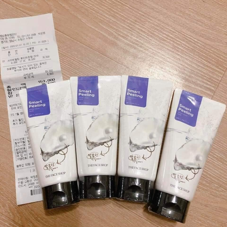 Tẩy da chết ngọc trai The Faceshop