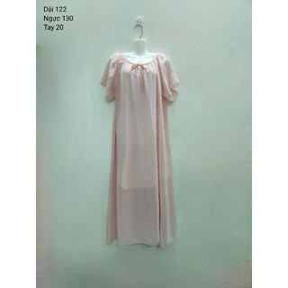 ĐẦM MAXI HỒNG THƯỚT THA