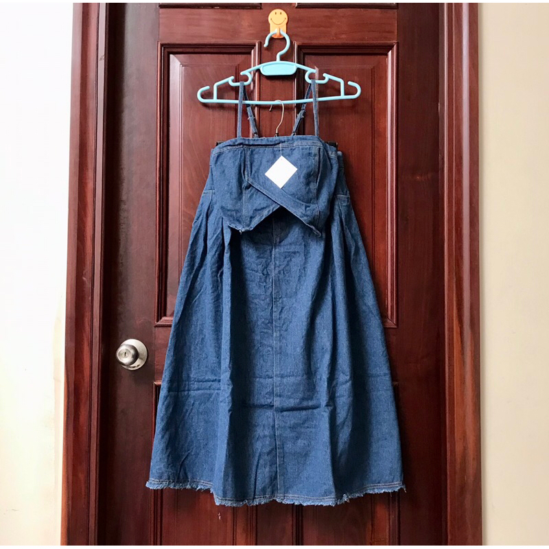 SET VÁY JEANS 2 DÂY MÙA HÈ
