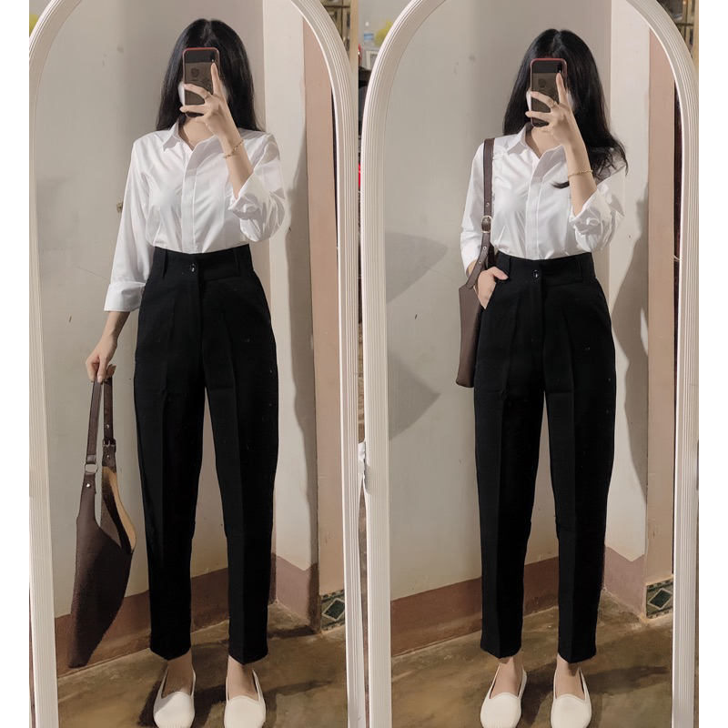 9 mã quần Tây Dài 94cm Lưng Cao