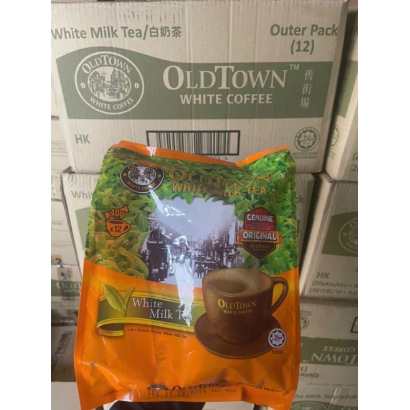 Trà sữa old town white milk tea bịch 480gram malaysia