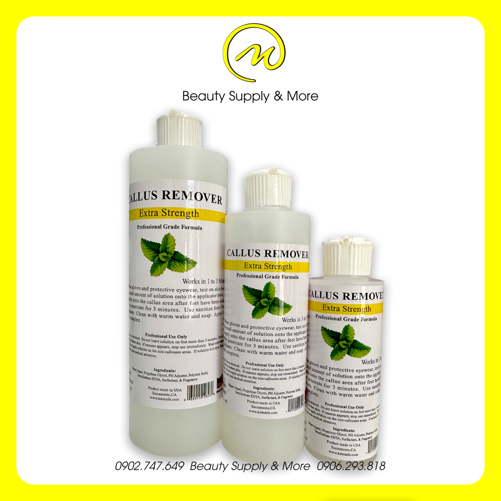 Gel Ủ Chà Gót Chân -Bạc Hà. Chai 120ml/250ml/500ml.