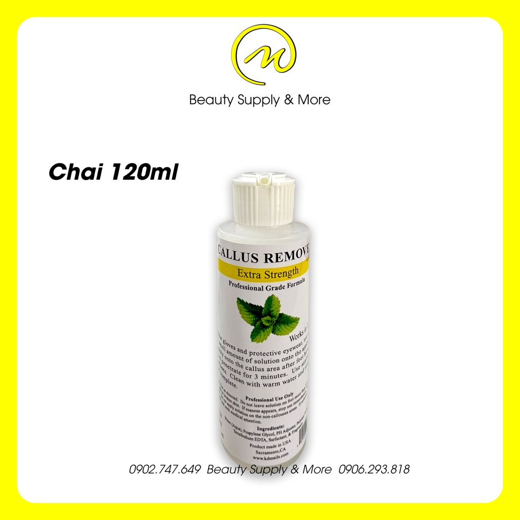 Gel Ủ Chà Gót Chân -Bạc Hà. Chai 120ml/250ml/500ml.