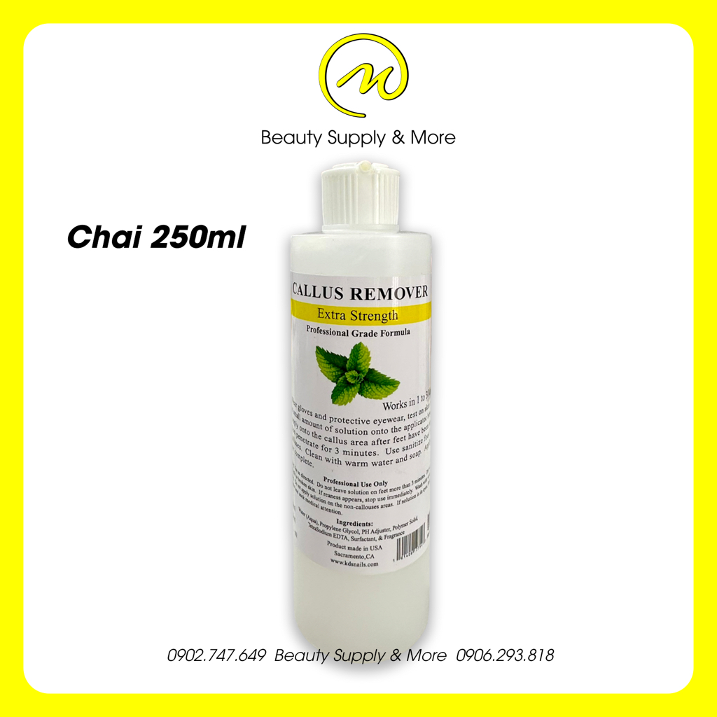 Gel Ủ Chà Gót Chân -Bạc Hà. Chai 120ml/250ml/500ml.