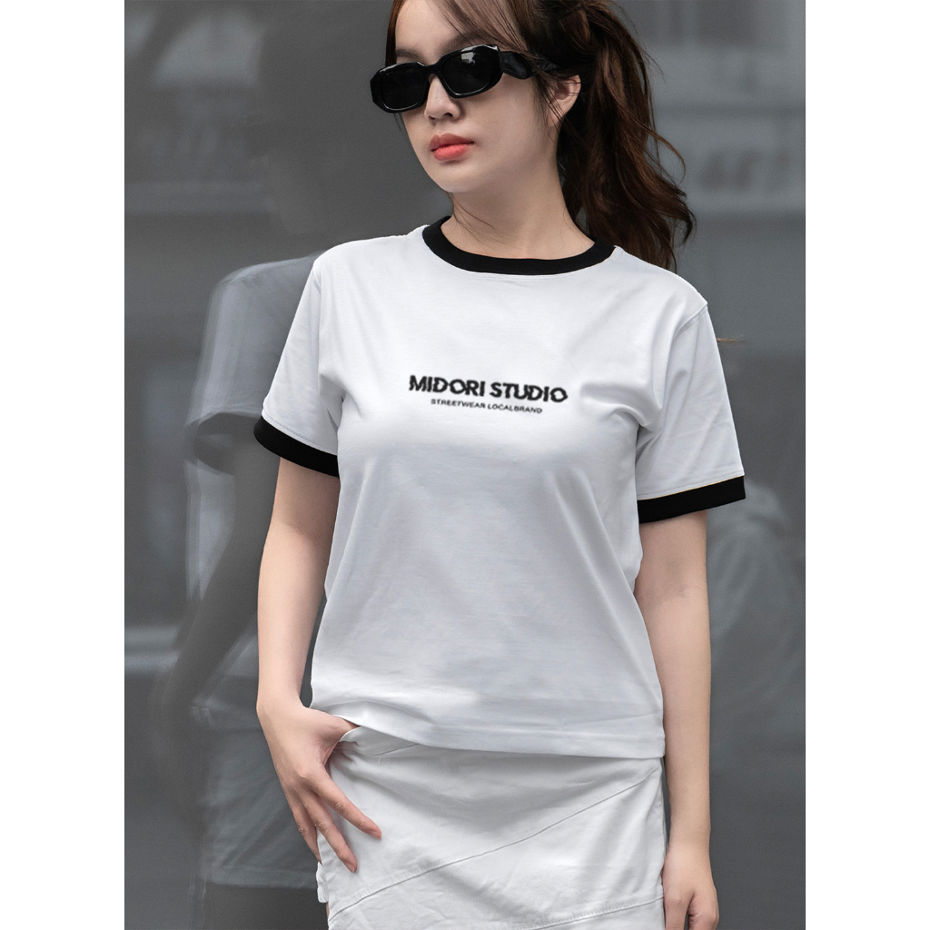 Áo thun Baby Tee BASIC unisex phông Nam Nữ Local Brand Chính Hãng Mi Midori