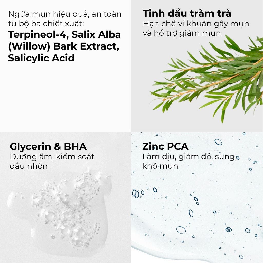 Serum giảm mụn & làm dịu da cho nam Men Stay Simplicity Calm Skin Relief Facial Serum 10ml - 30ml