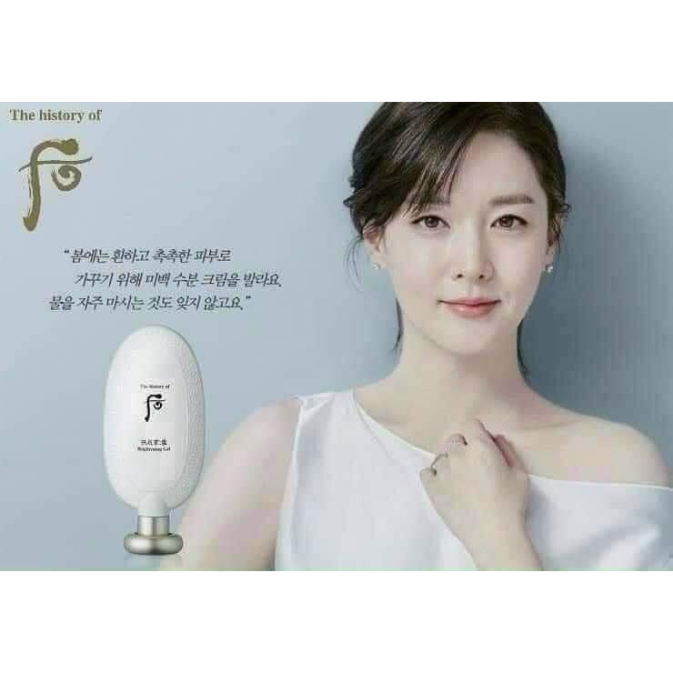 Tẩy Tế Bào Da Chết Trắng Da Whoo Gongjinhyang Seol Brightening Gel gói 1ml