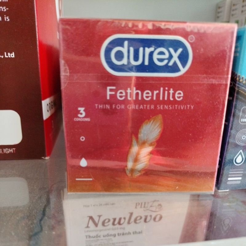 Bao cao su durex hộp 3 cái