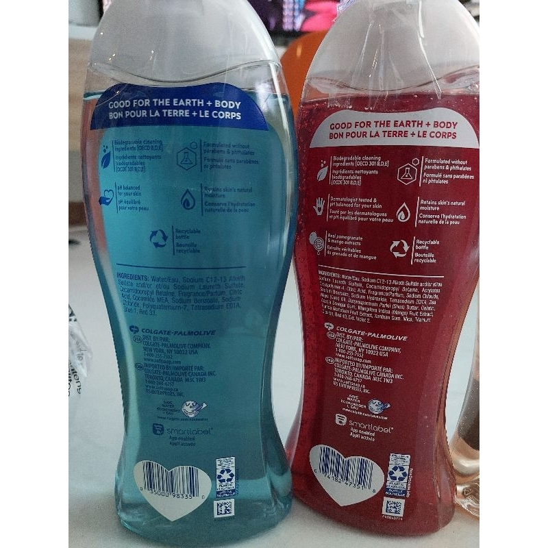 DẦU TẮM SOFTSOAP BODY WASH -  20oz .mỹ - honey&orange/ splash&berry / oils&peomy