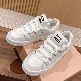 Giày thể thao miu.miu hàng qc sang chảnh đế 4cm hách dáng