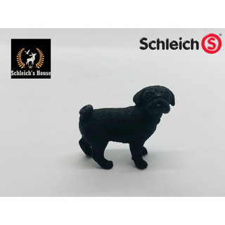 Mô hình động vật , đồ chơi con vật Schleich chính hãng Chó pug cái 16382 - Schleich House