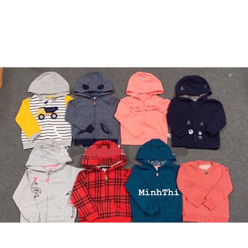 Áo khoát bé gái trai từ 3 m đến 24 m