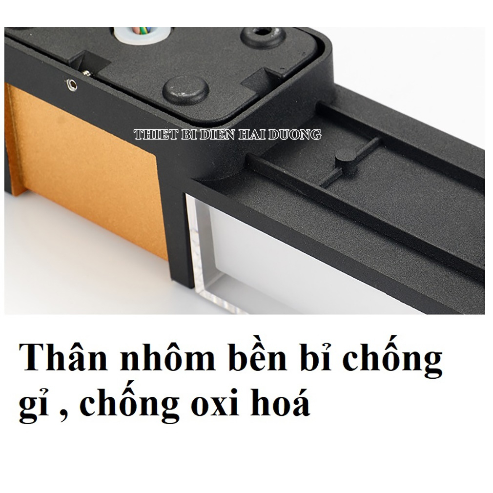 Đèn Hắt Tường Chống Nước DT-3270 - Thân Nhôm - Ánh Sáng Vàng - Chip Led Siêu Sáng - Bảo Hành 12 Tháng
