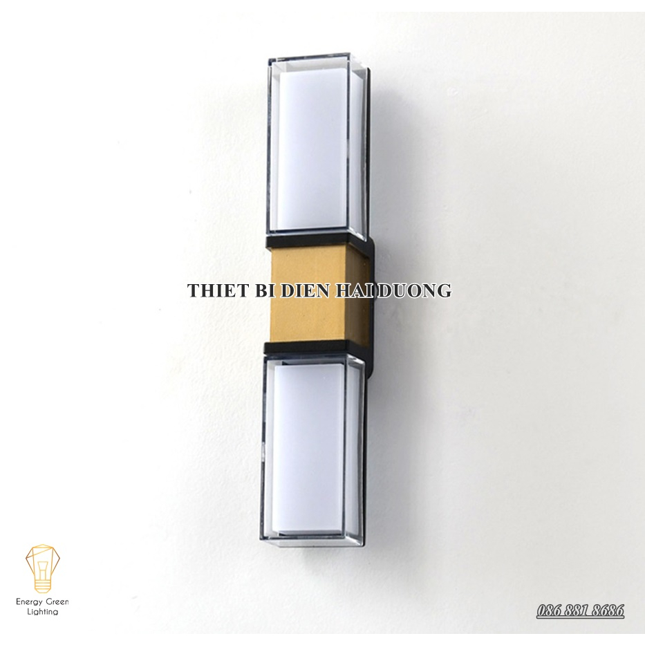 Đèn Hắt Tường Chống Nước DT-3270 - Thân Nhôm - Ánh Sáng Vàng - Chip Led Siêu Sáng - Bảo Hành 12 Tháng