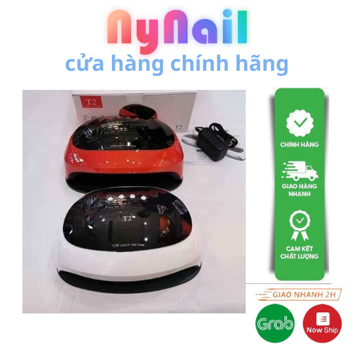 Máy hơ gel T2 72W 2in1 36 bóng đèn led/uv