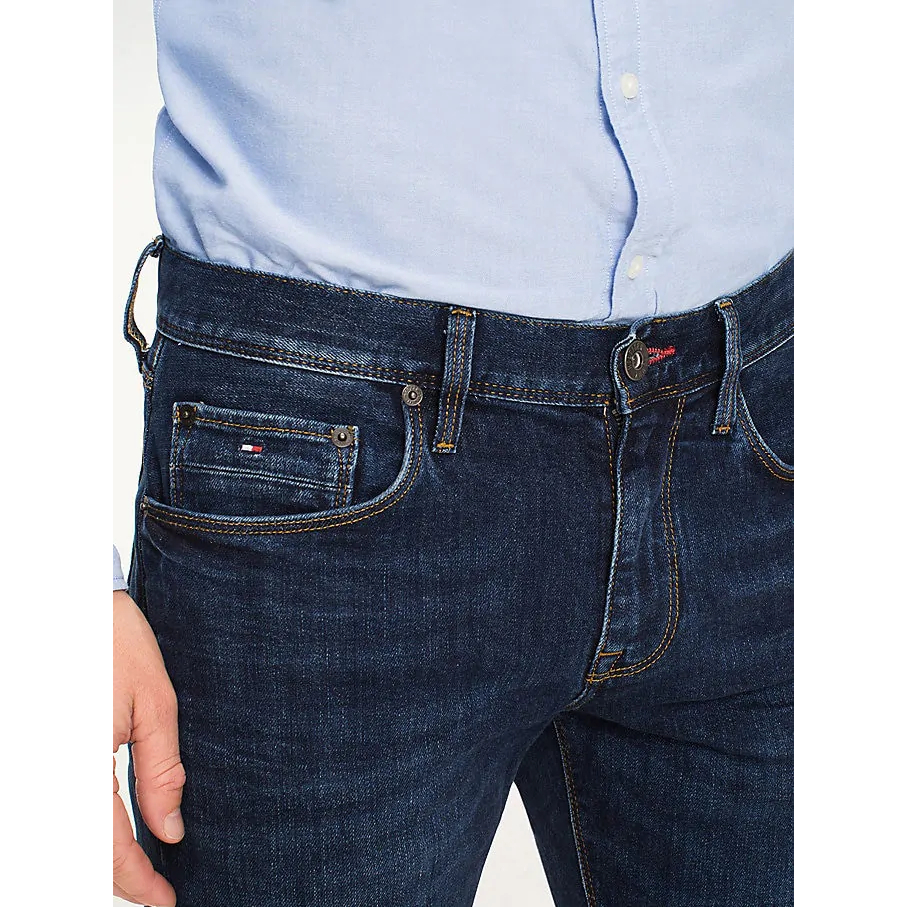 Quần jeans nam Tommy Hilfiger dáng straight