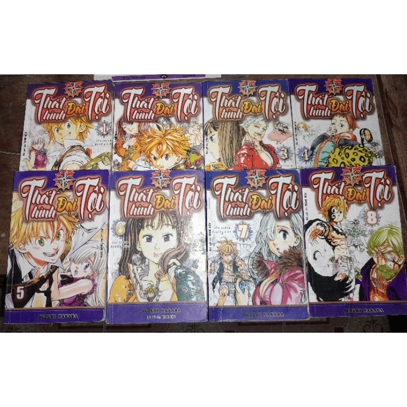 Thất Hình Đại Tội Nanatsu Taizai Bản In Đầu Tiên Tại VN