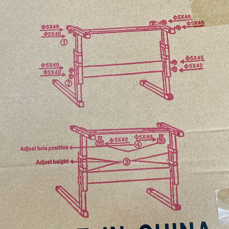 Chân đàn organ chữ Z - hàng cao cấp