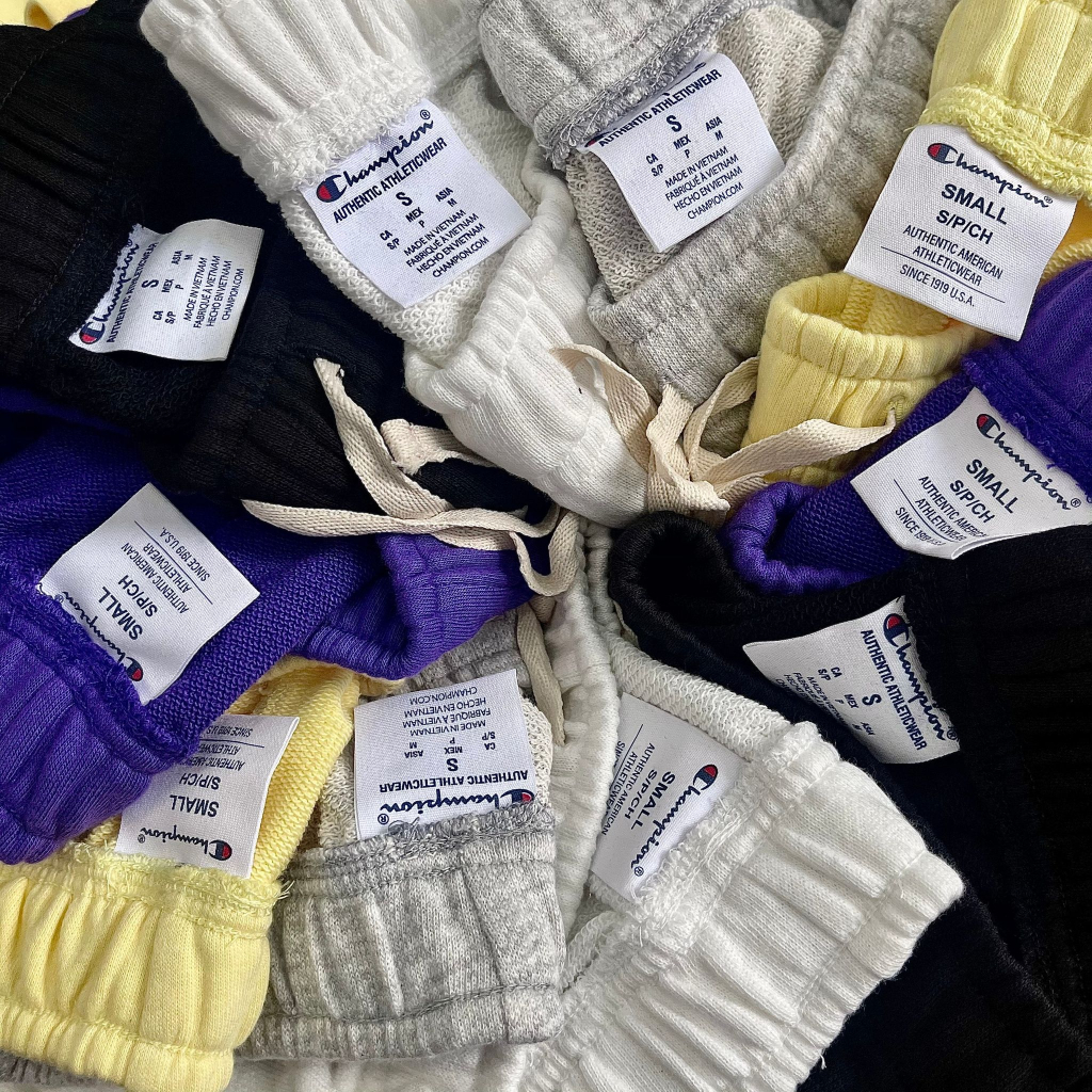 Quần shorts nỉ da cá champion VNXK
