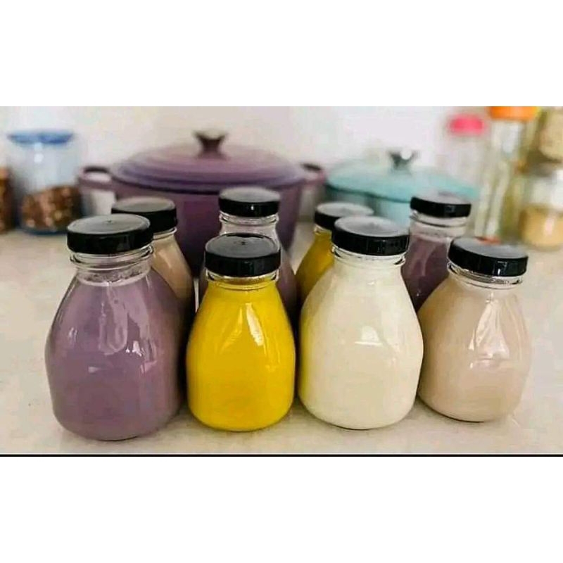 Chai Thủy tinh vuông lùn 300ml-500ml