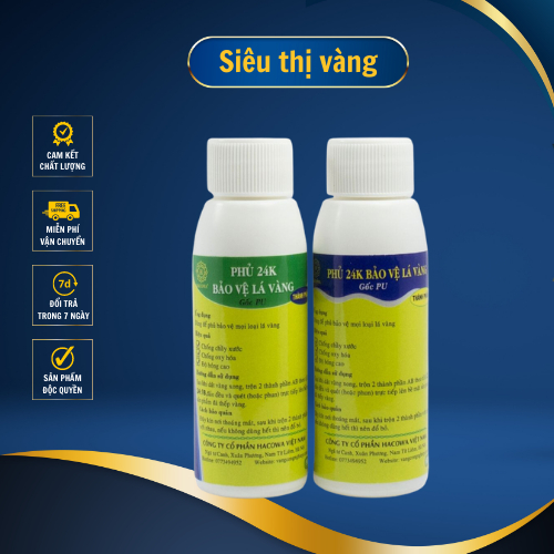 Bộ phủ bảo vệ lá vàng 2 thành phần (170ml)