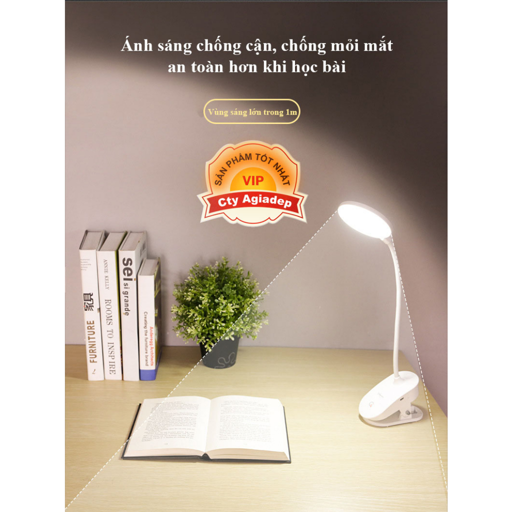 [Tổng Hợp] Các loại đèn bàn học đọc sách bán chạy Con Én, Panasonic