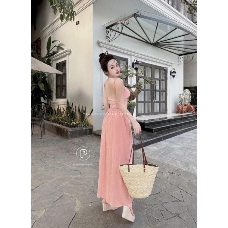 Set áo cut out buộc nơ tk By P
