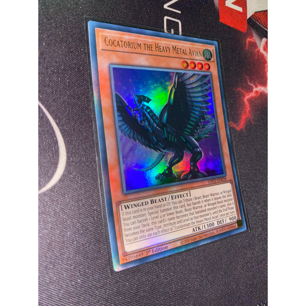 Cocatorium the Heavy Metal Avian - GFP2-EN038 - Ultra Rare 1st Edition