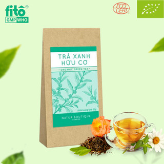 Trà Xanh Lá Hữu Cơ chống oxi hóa, dạng 50gr