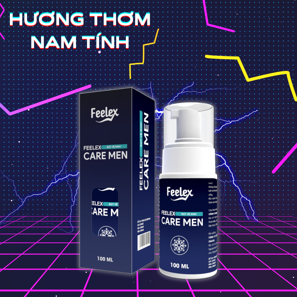 Dung dịch vệ sinh nam giới dạng bọt tuyết Feelex Performa Cool - 100ml